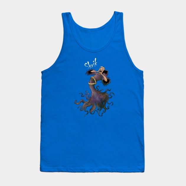 Aaaaa, you scared me! Tank Top by painterming